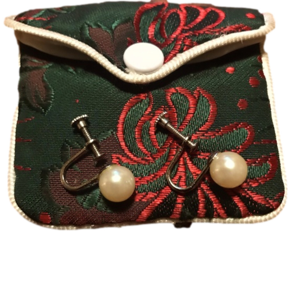 Okinawan Pearl Earrings